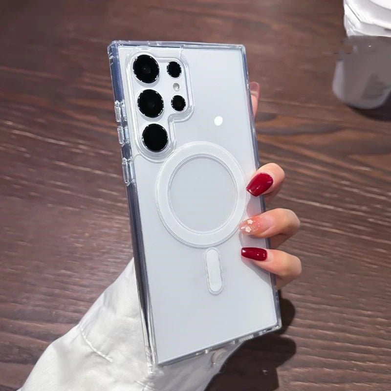 Original Magnetische Magsafe für Hülle Samsung Galaxy