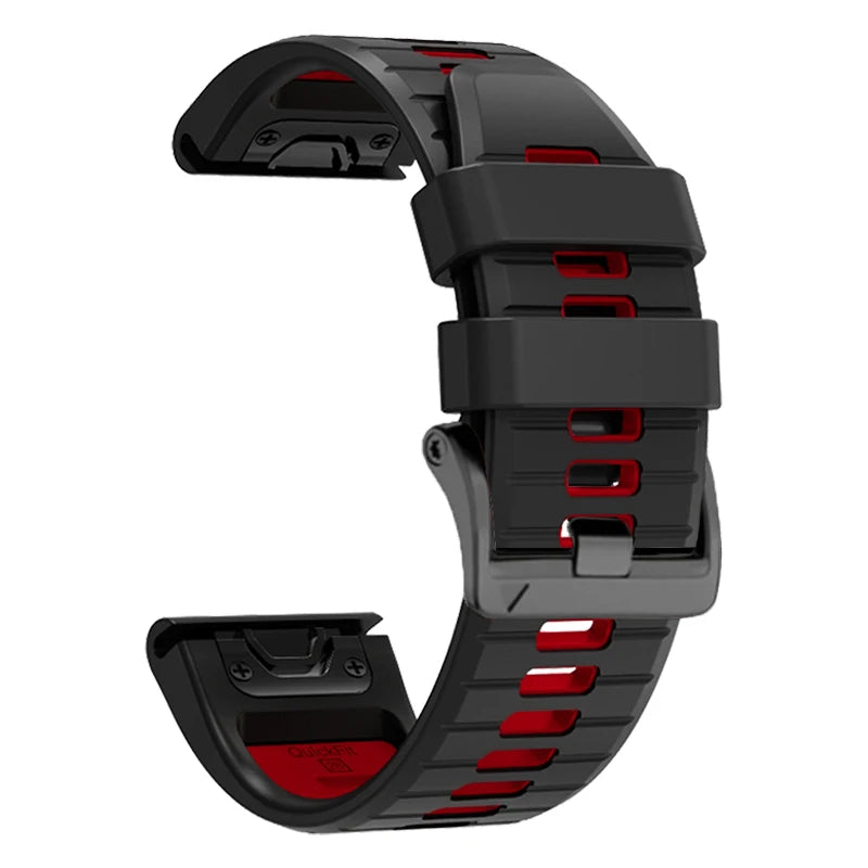 QuickFit 22/26mm Silikonarmband für Garmin MARQ