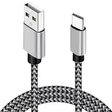USB-C Kabel 3er-Pack Schnellladen Nylon