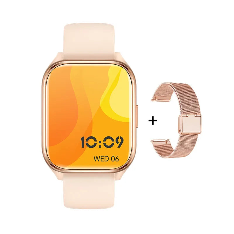 Moderne Smartwatch 2025 mit AI Anruf & Fitness Tracker
