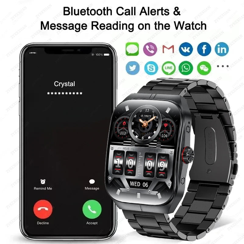 Sport Smartwatch mit GPS, Bluetooth & NFC 2025
