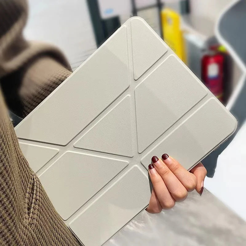 Smart case with pen holder for iPad models