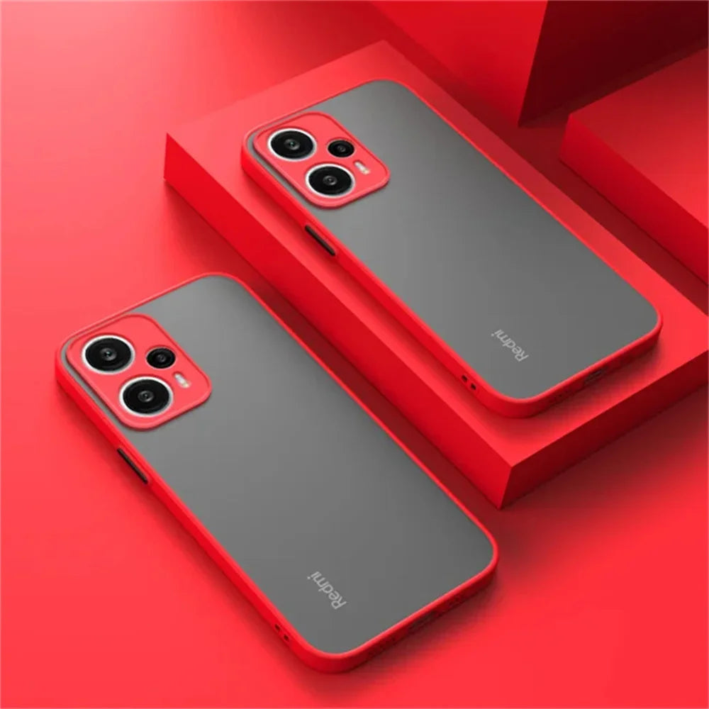 Coque mate de luxe pour Xiaomi et Redmi