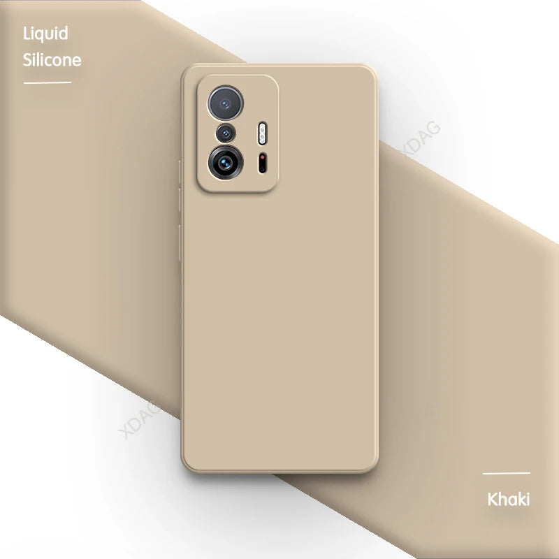 Halb-Hülle aus Flüssigsilikon Xiaomi 11T Pro