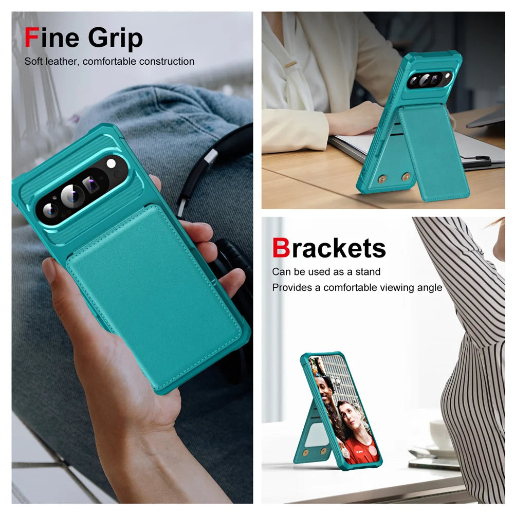 Business Flip-Lederhülle für Pixel