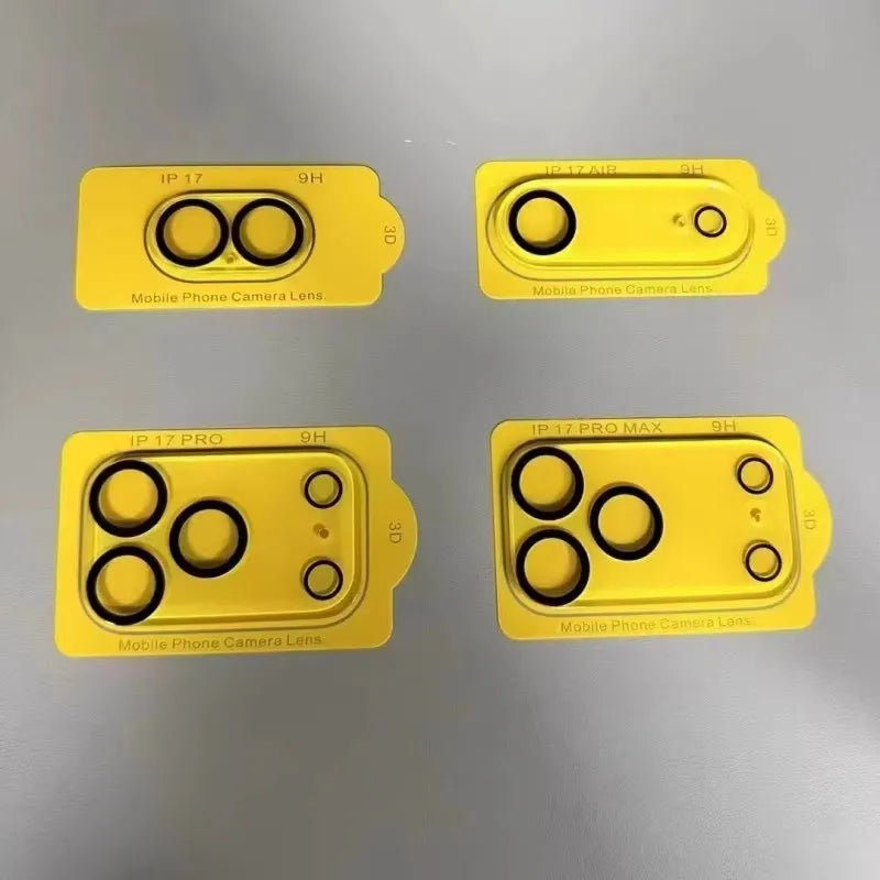 Kamera Panzerglas Schutz Set für iPhone 17 Pro Max