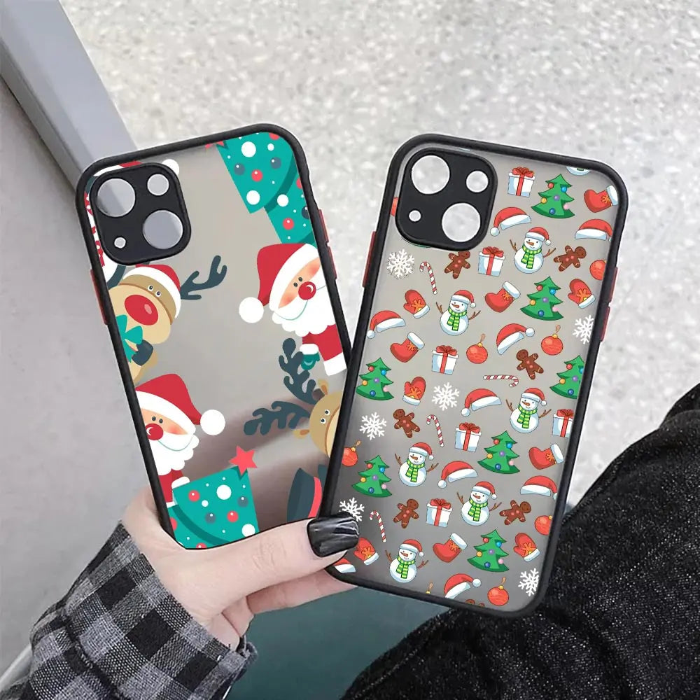 Weihnachts Silikon Hülle für iPhone 17 & 16