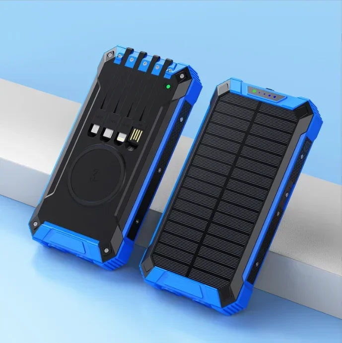 Solar Powerbank 20000mAh waterproof with Type-C