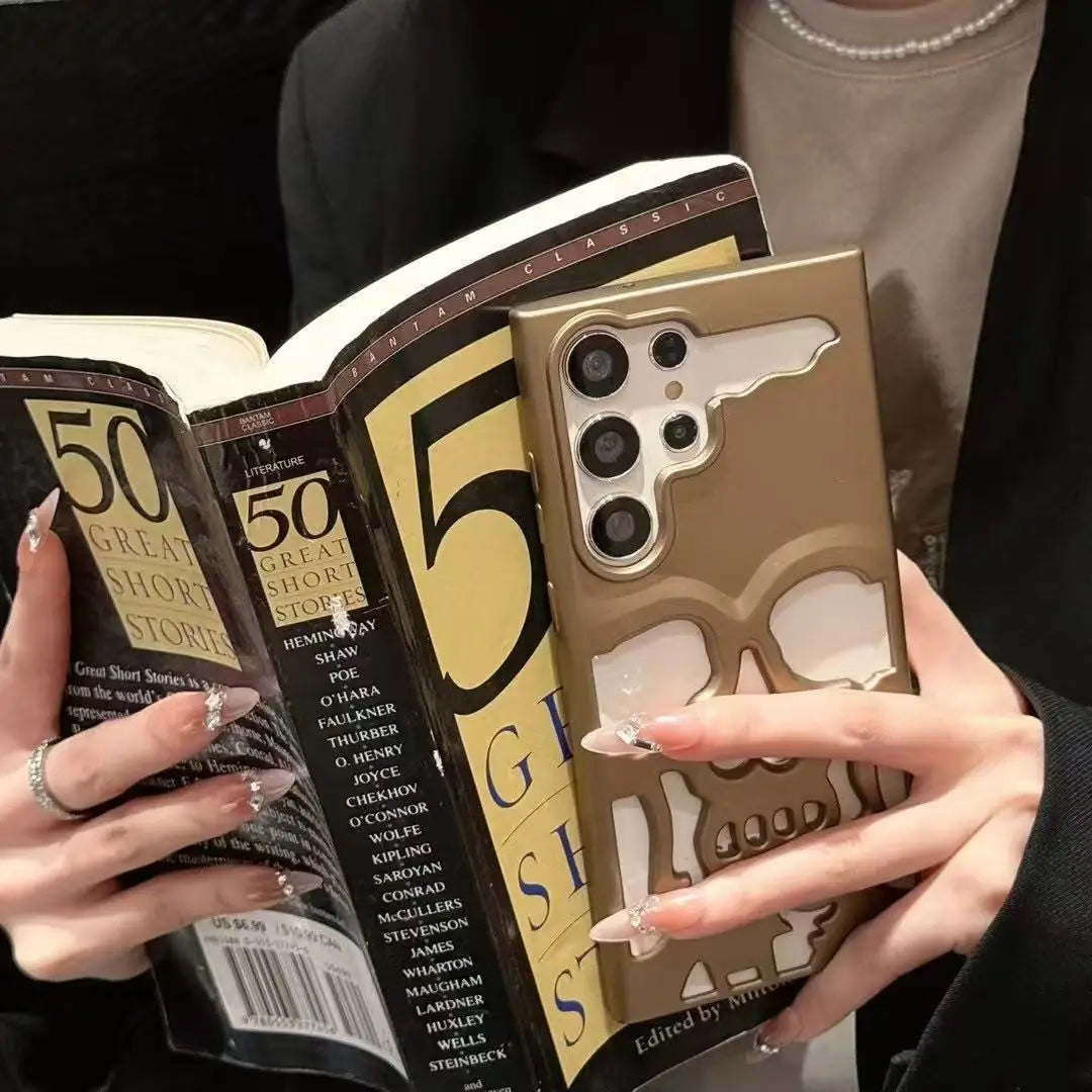 Ghostface Metall Hülle für Galaxy S23 S24 S25