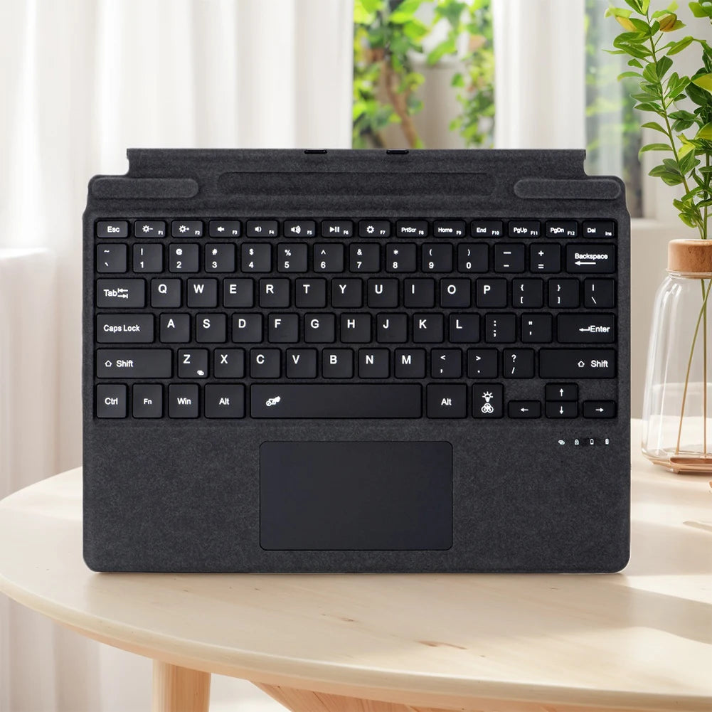 Magnetische Surface Pro Tastatur mit Touchpad & Licht