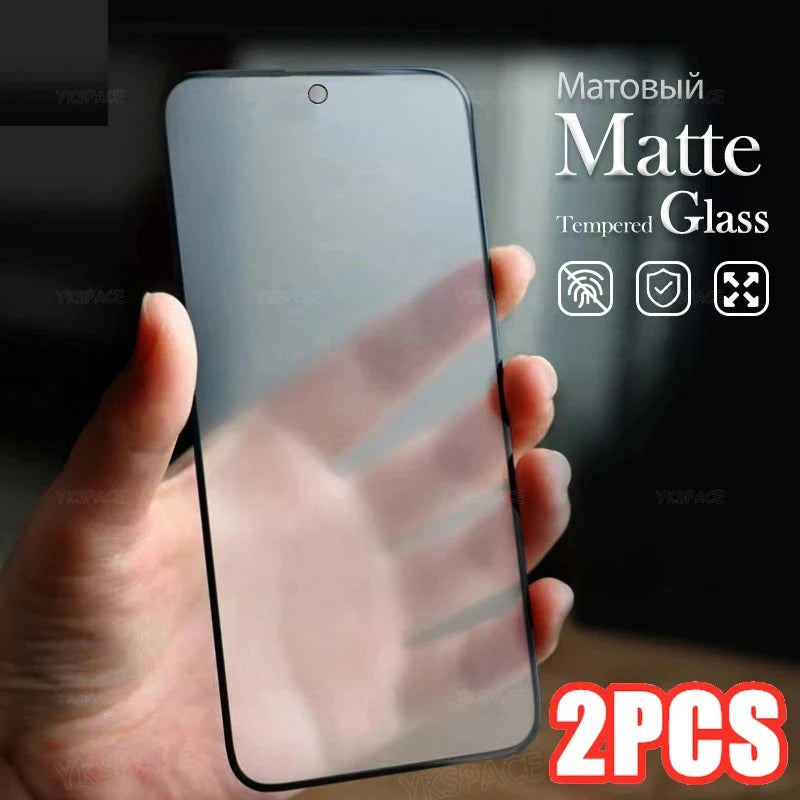 2 Stück Mattes 9H Panzerglas für Google Pixel