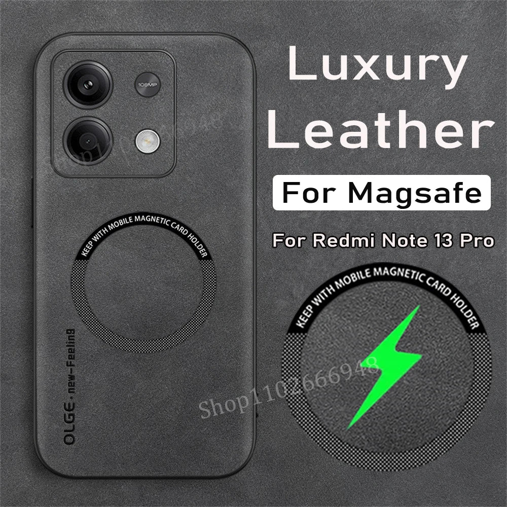 Für Magsafe Hülle für Xiaomi Redmi Note Serie