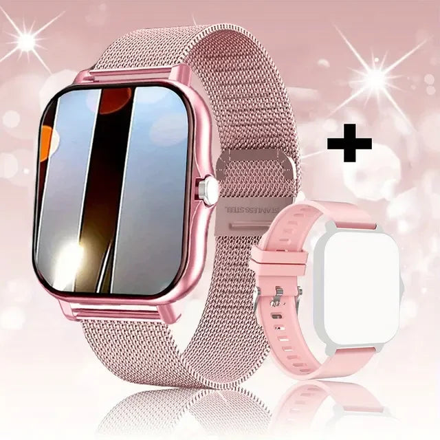 Moderne Smartwatch mit Touchscreen und Fitness-Tracking