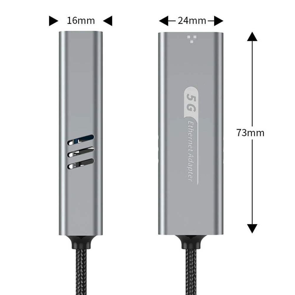 USB-C to RJ45 5Gbps network adapter