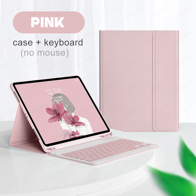 Bluetooth Tastatur Maus iPad Air Pro Case
