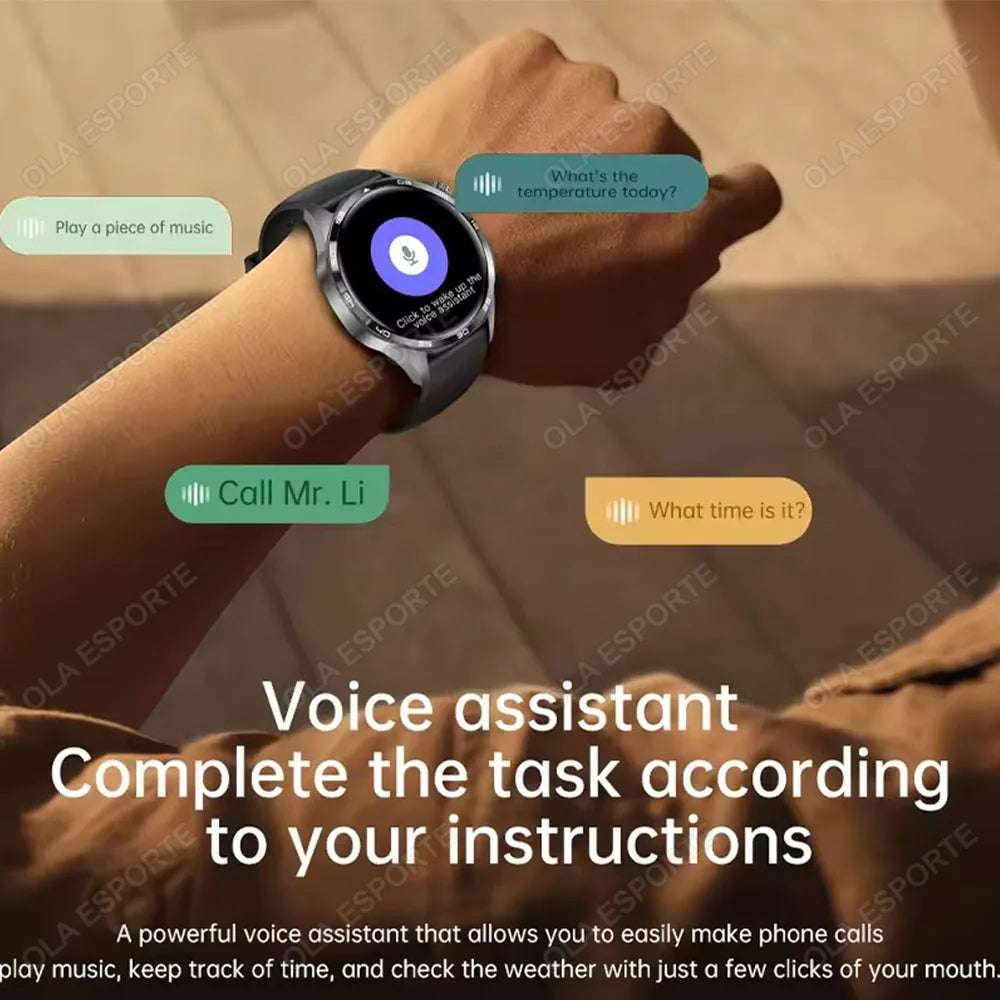 Uhr 5 Pro GPS Smartwatch Herren mit AMOLED Display