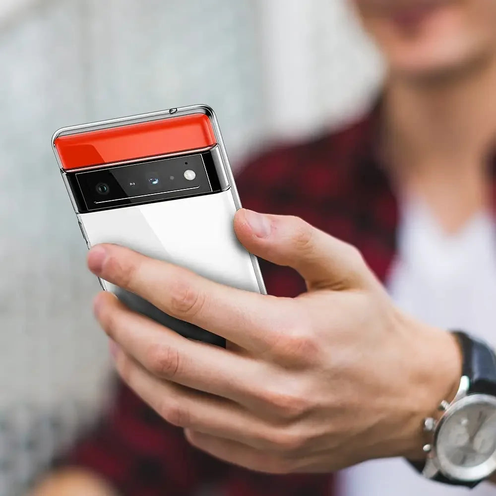 Crystal clear TPU case for Pixel 9 Pro