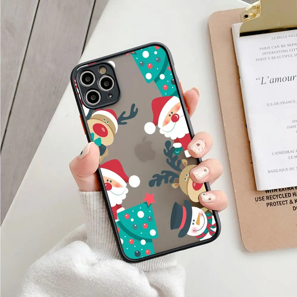 Weihnachts Silikon Hülle für iPhone 17 & 16