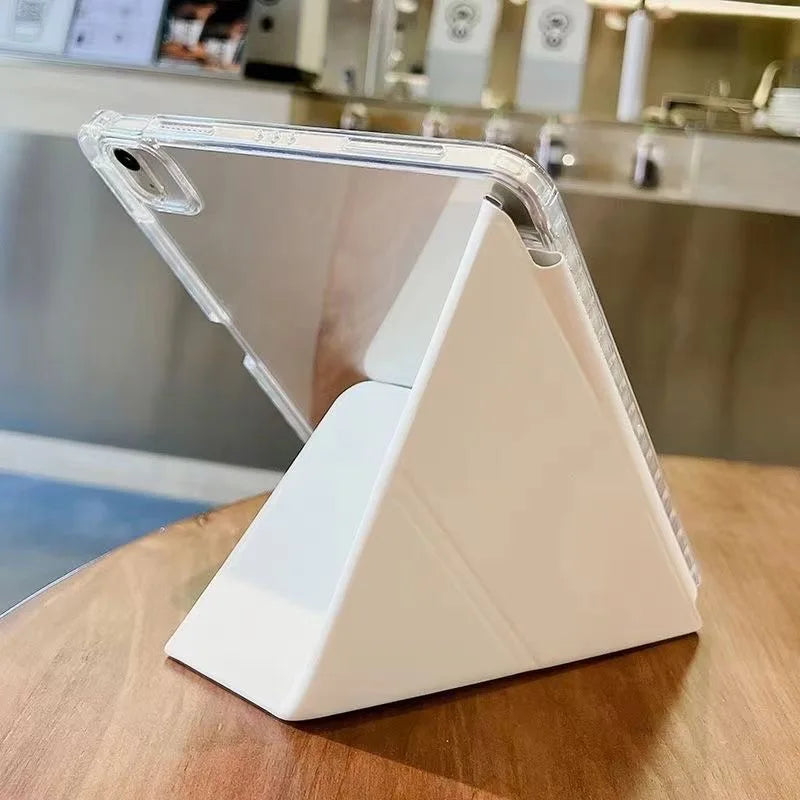 Smart case with pen holder for iPad models