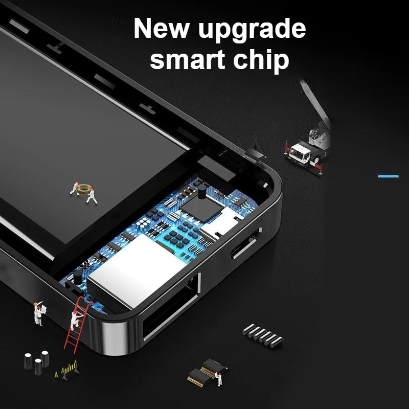 Powerbank 3000mAh mit Heizschal & Handschuhen