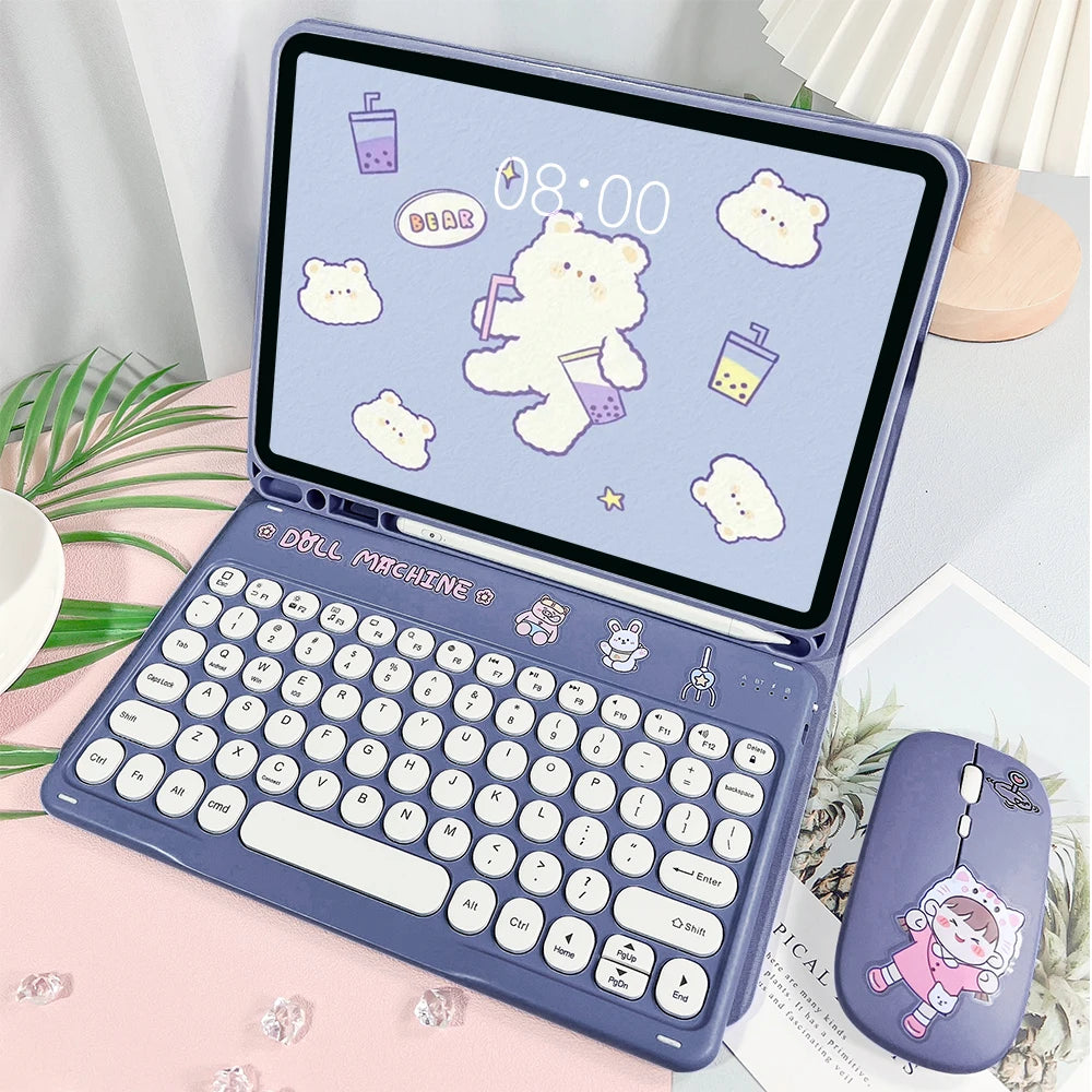 Kabellose Tastatur Maus Hülle iPad Pro Air