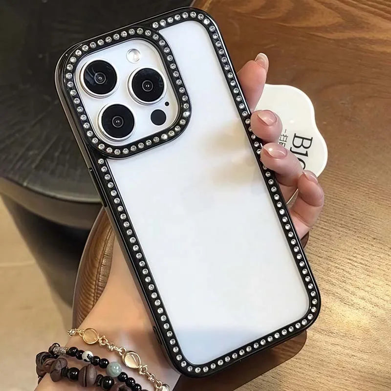 Luxus Glitzer Hülle mit Strass für iPhone 17