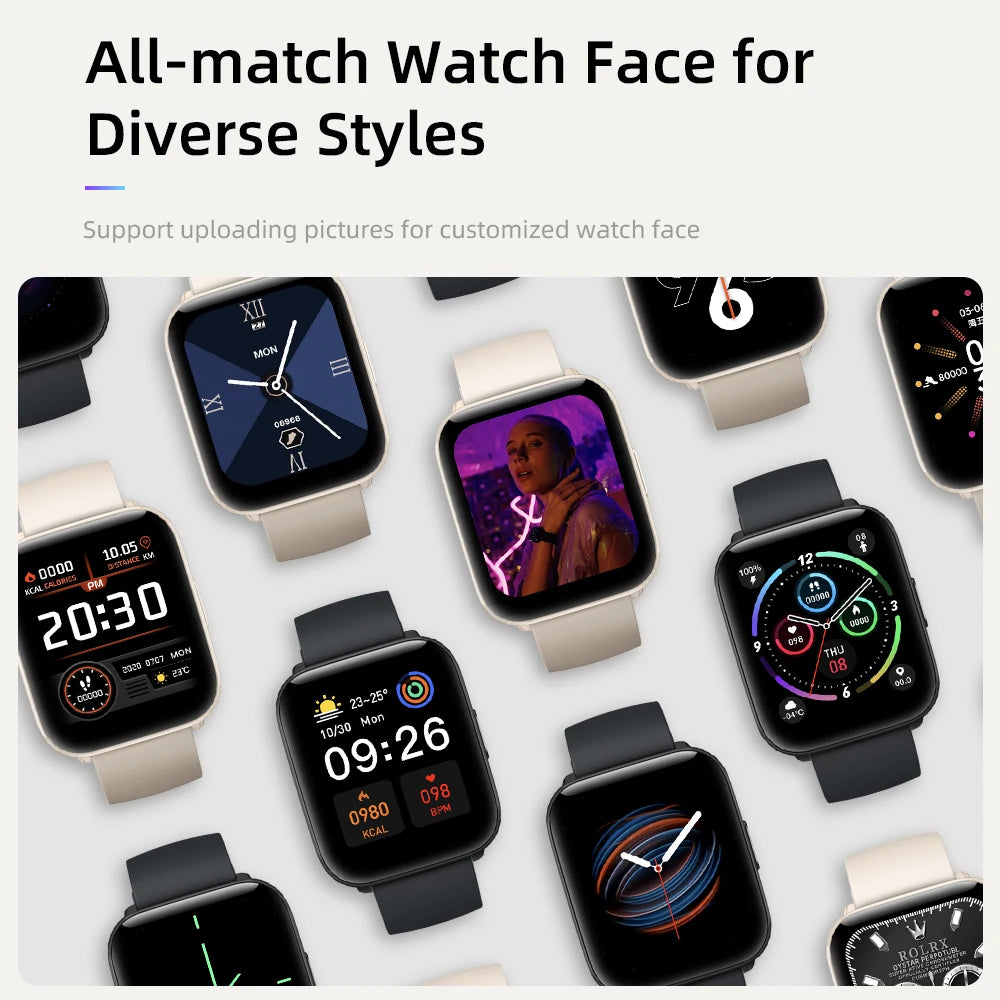 Sportliche wasserdichte Smartwatch für Männer 2025