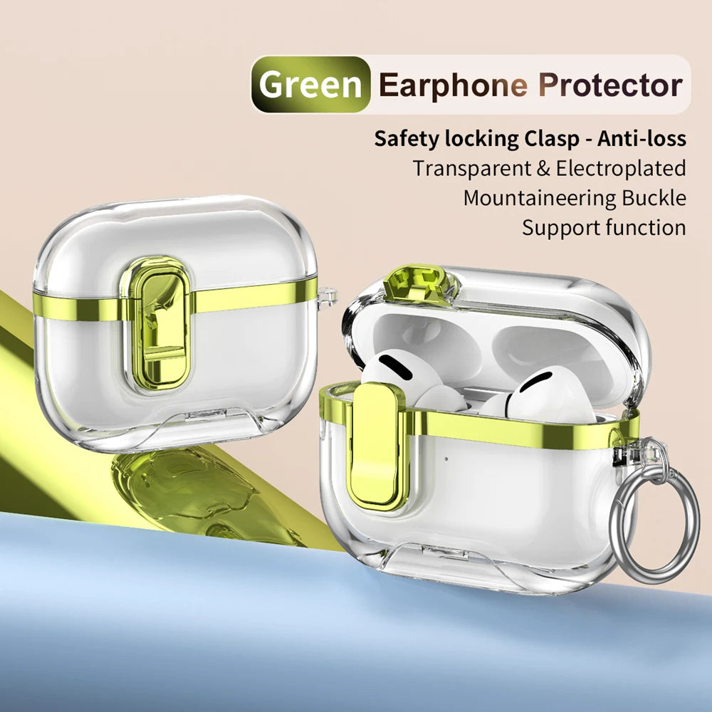 Transparente Stoßfeste Schutzhülle für AirPods Pro 3