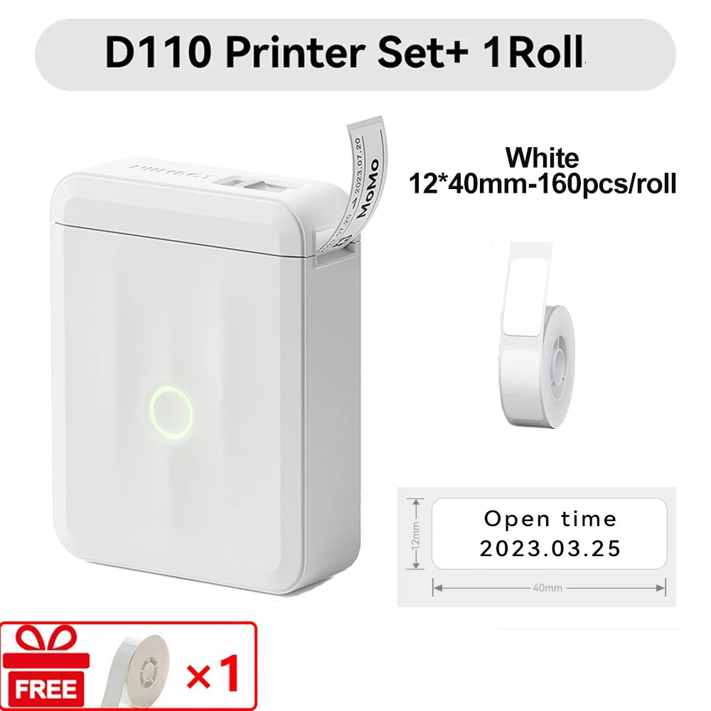 Niimbot D110 Mini Etikettendrucker kabellos Thermo