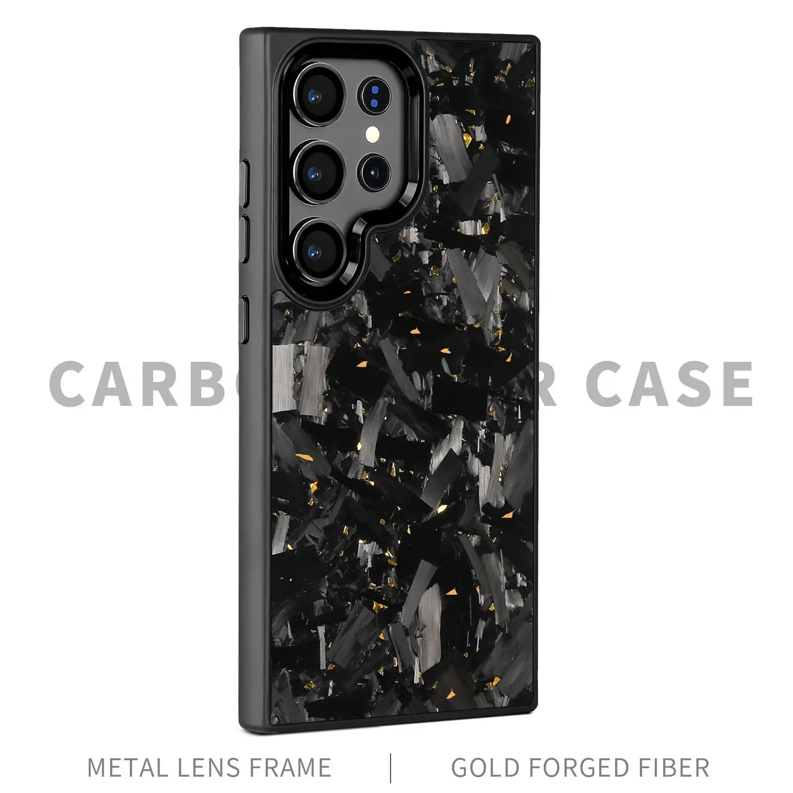 Carbon Fiber Magnet Hülle für Galaxy S25 S24 S23 Ultra