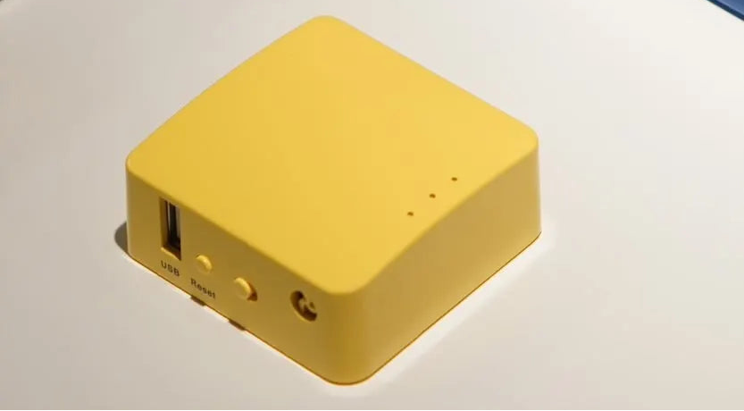 Mobile mini VPN travel router with Wi-Fi repeater