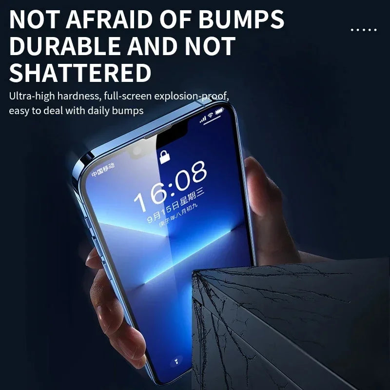 3 Stück iPhone Schutzglas gehärtet