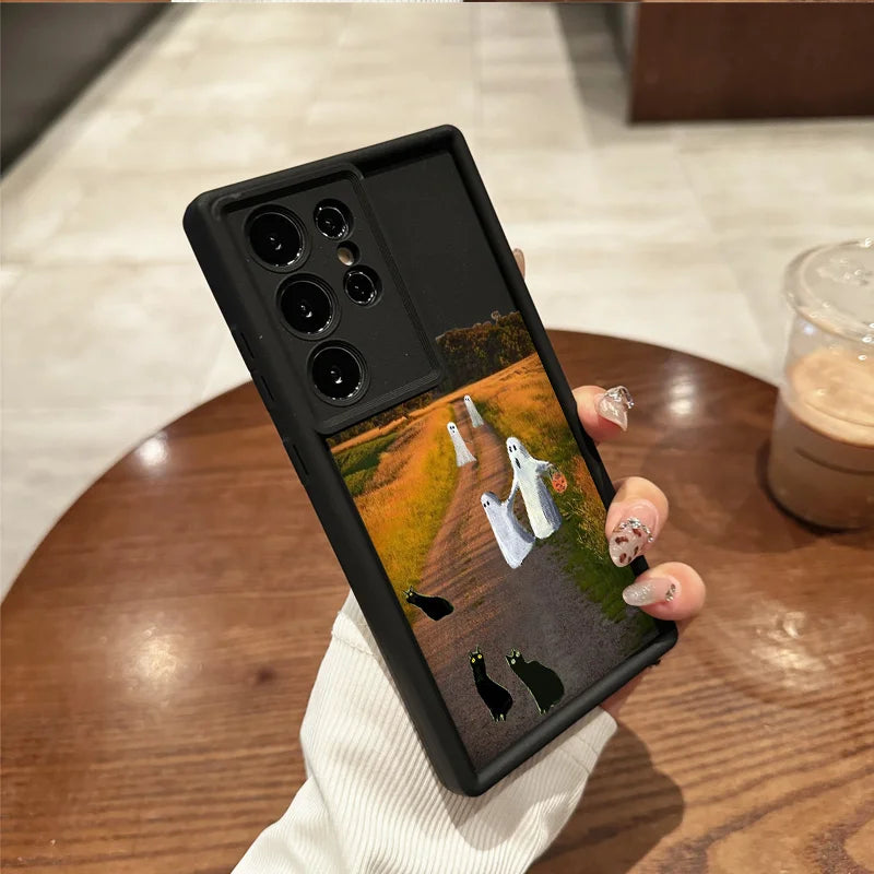 Cute Halloween Ghost Case for Samsung Galaxy