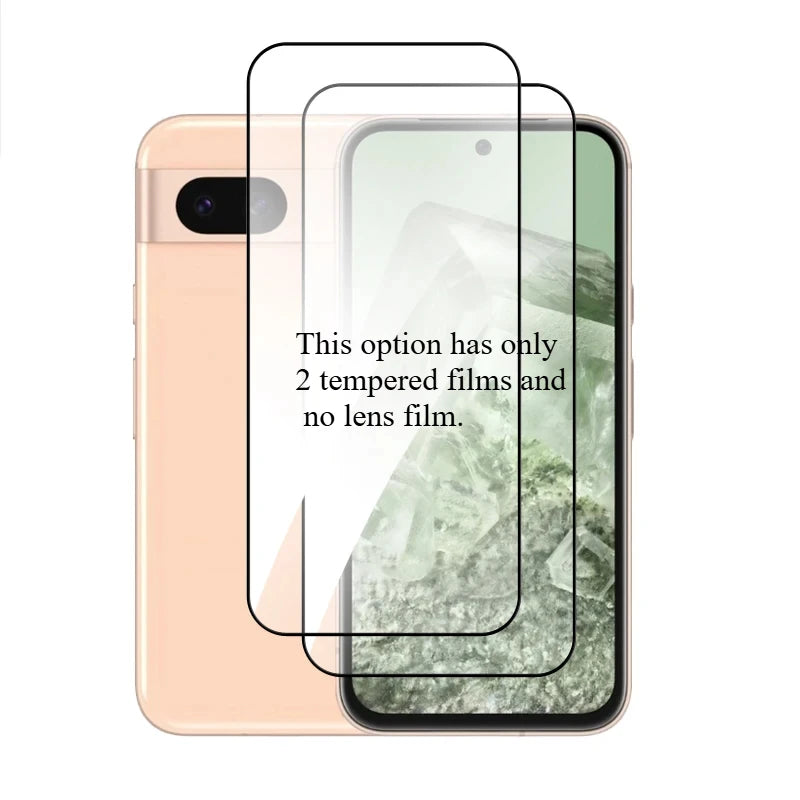 4in1 Hartglasfolie für Google Pixel 6–9 Pro XL