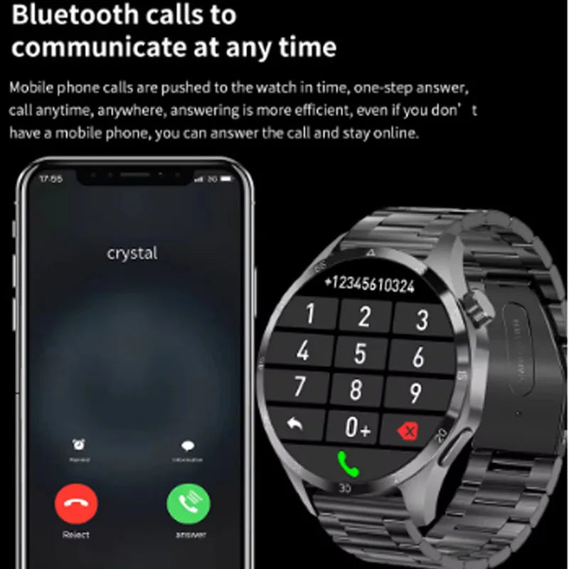 Smartwatch Outdoor Fitness Tracker mit Bluetooth Anruf