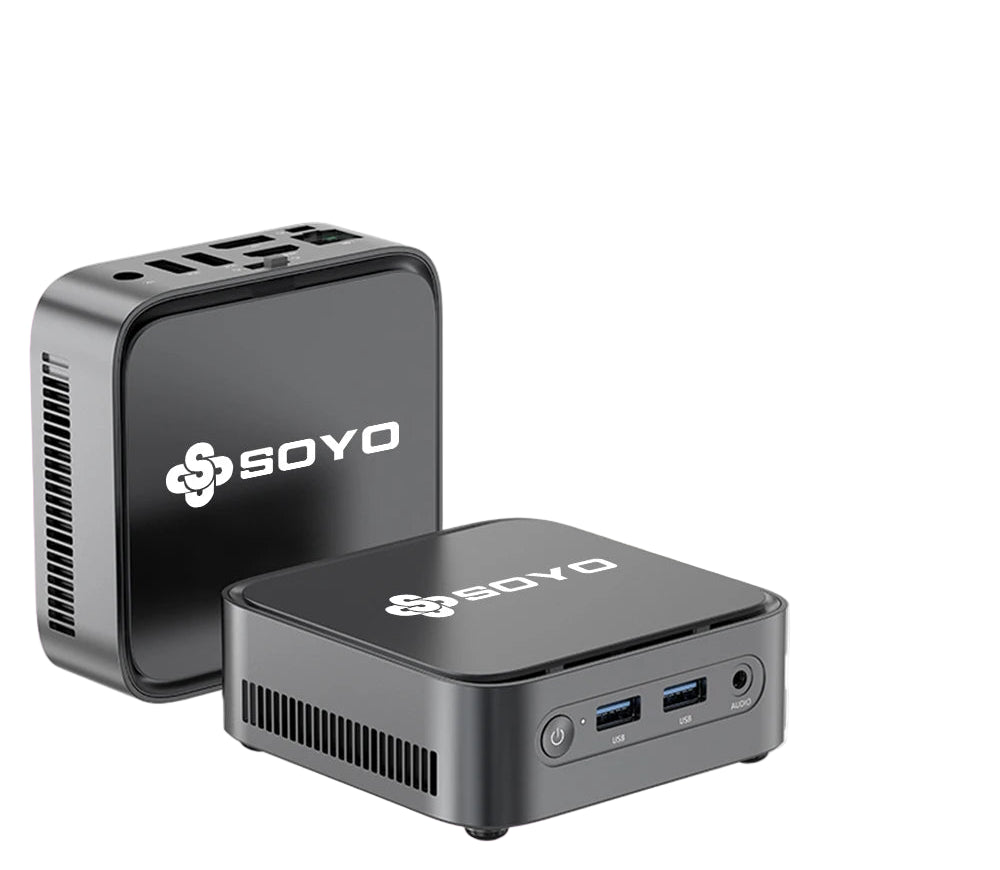 Kompakter Mini-PC Intel N150 16GB RAM 512GB SSD Win11
