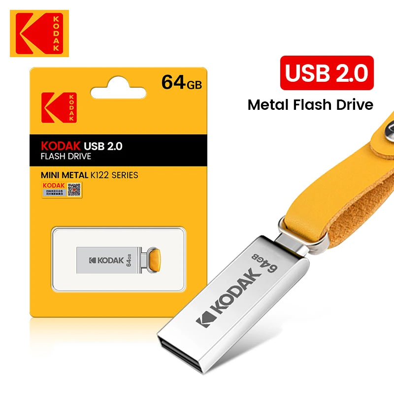 Metall USB-Stick 32GB 64GB 128GB mit Trageband