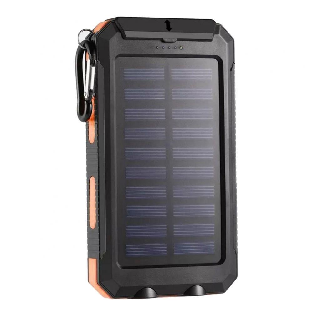 Solar Power Bank Case Dual USB DIY Charger Box