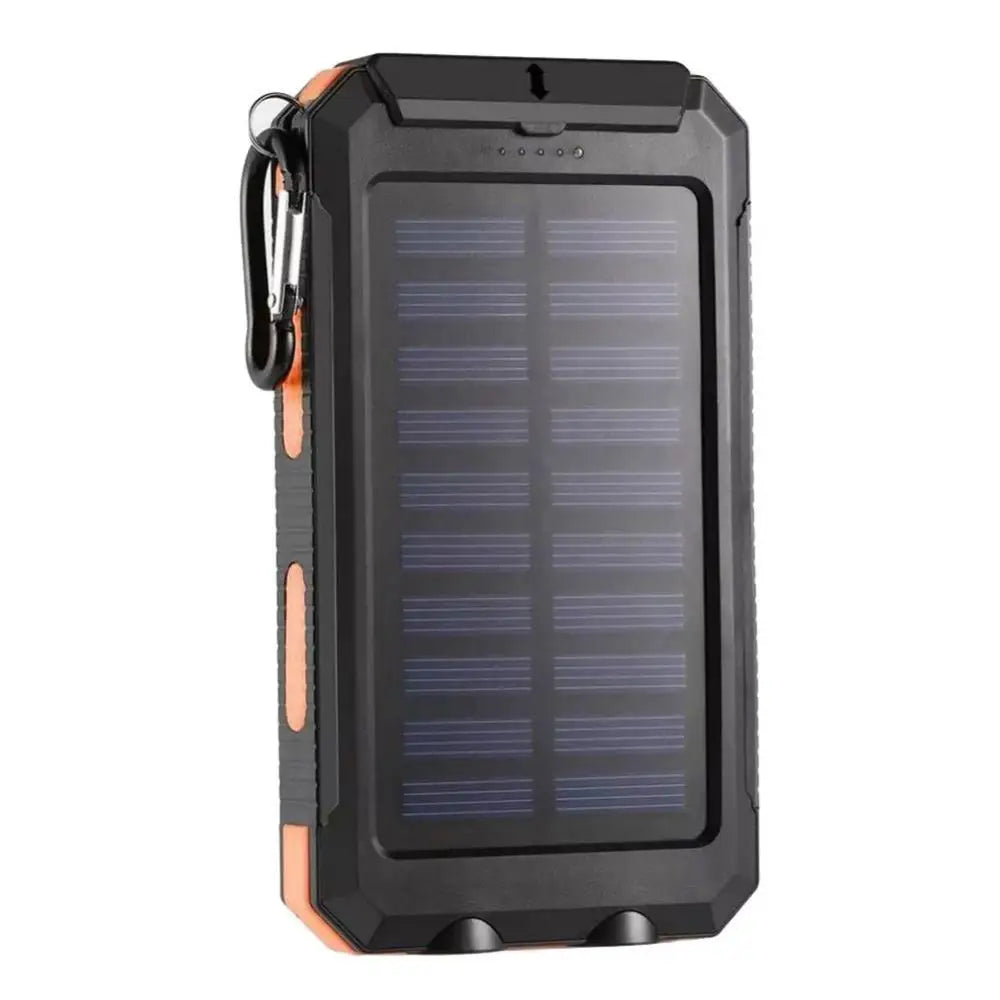 Solar Power Bank Case Dual USB DIY Charger Box