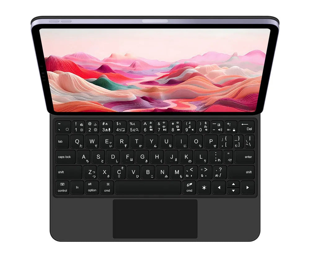 Magnetische Tastaturhülle für iPad Pro & Air 11" 13" mit Bluetooth & Beleuchtung