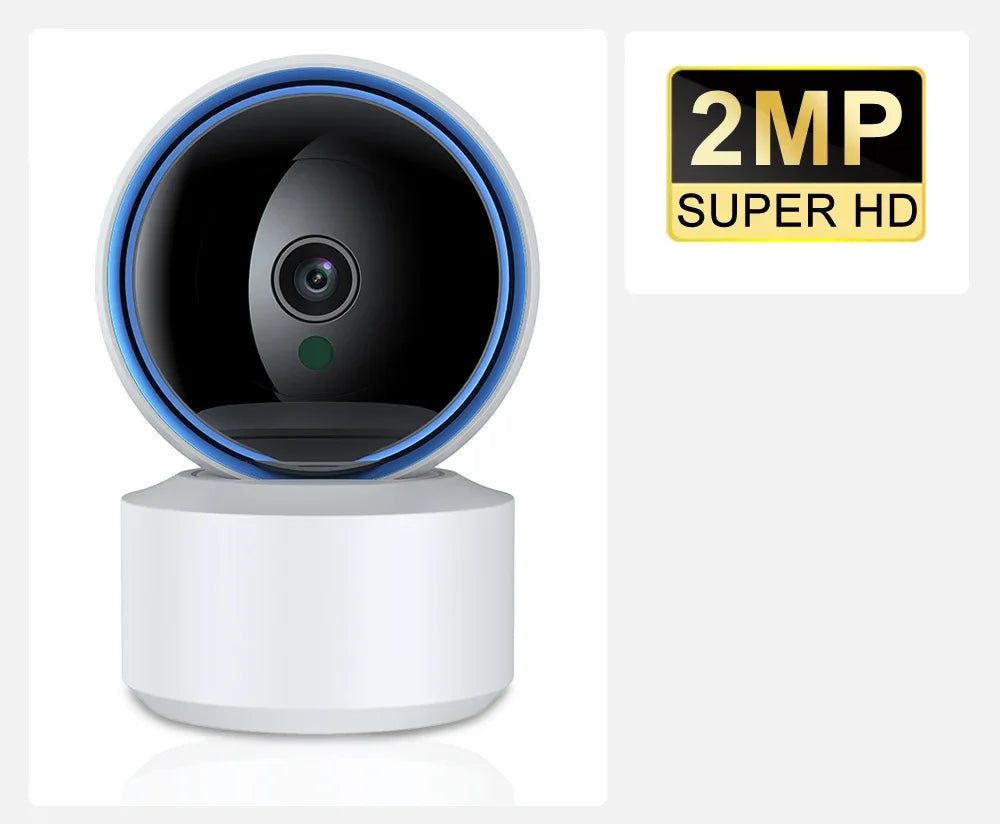 360° PTZ 5MP WiFi Überwachungskamera mit Nachtsicht