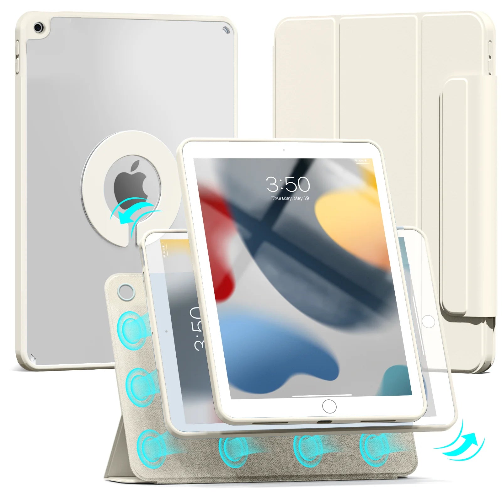 RBP Magnetische iPad Hülle