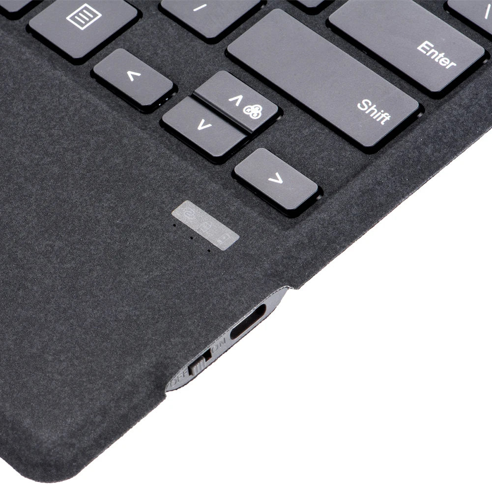 Bluetooth Tastatur mit Beleuchtung für Surface Pro 3–7+