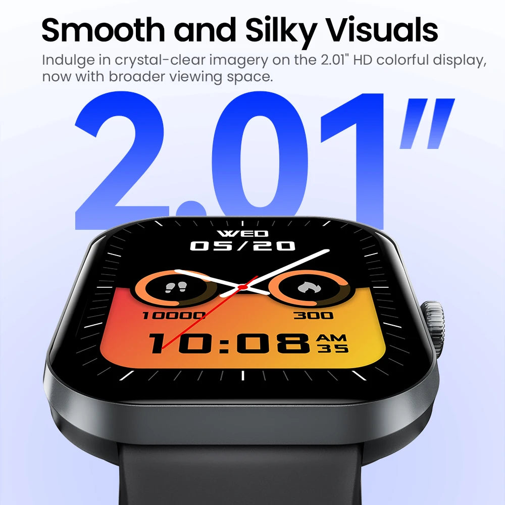 Smartwatch mit Anruf, Gesundheit & Wasserdicht IP68