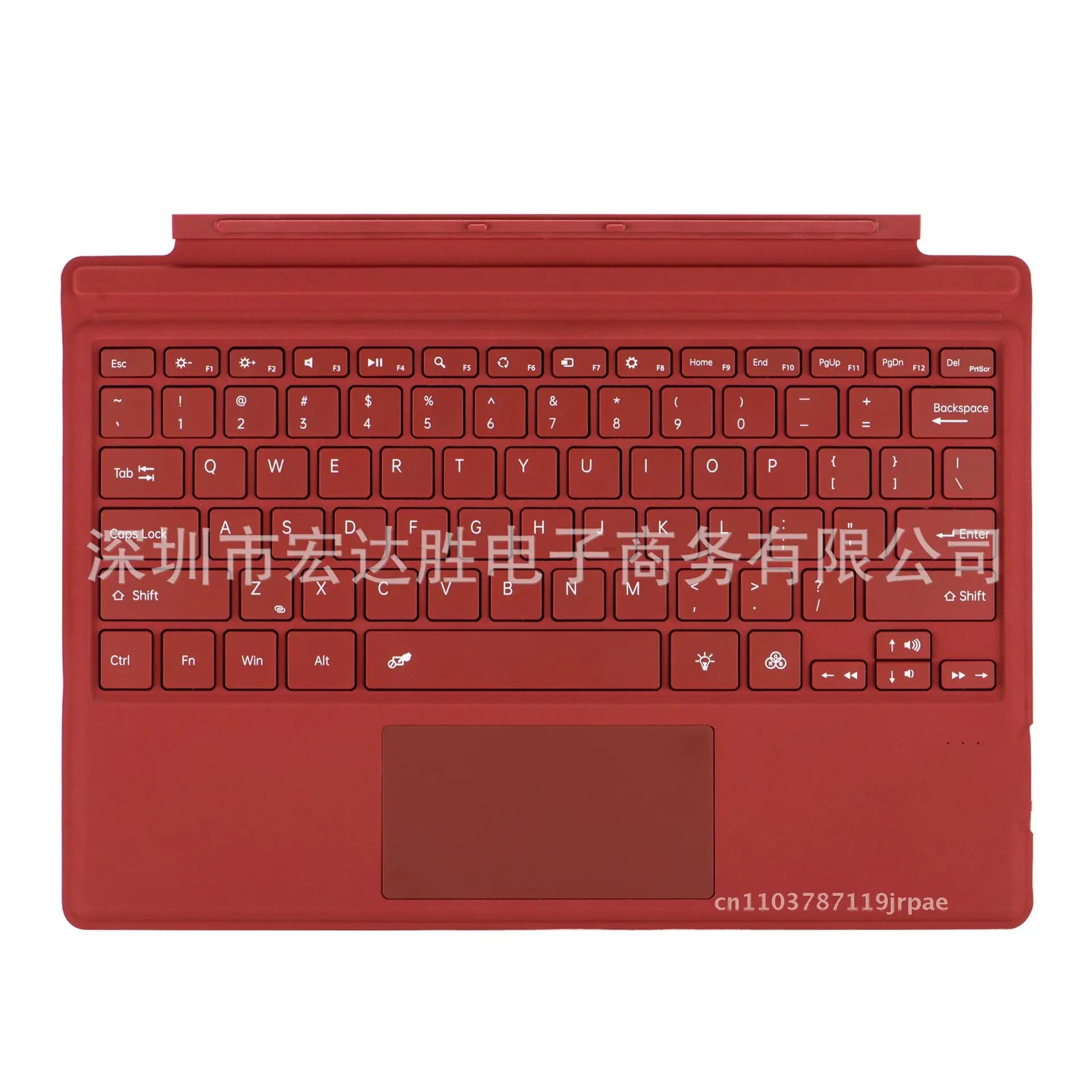 Kabellose Bluetooth Tastatur mit Beleuchtung für Surface Pro & Go