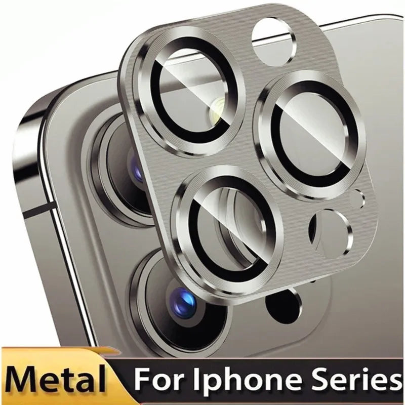 Metall Kamera Schutzglas iPhone