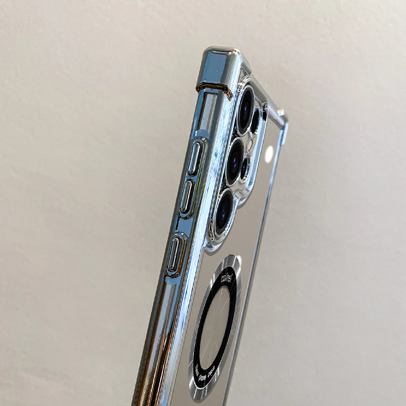 Magnetische Hülle für Samsung S25–S22