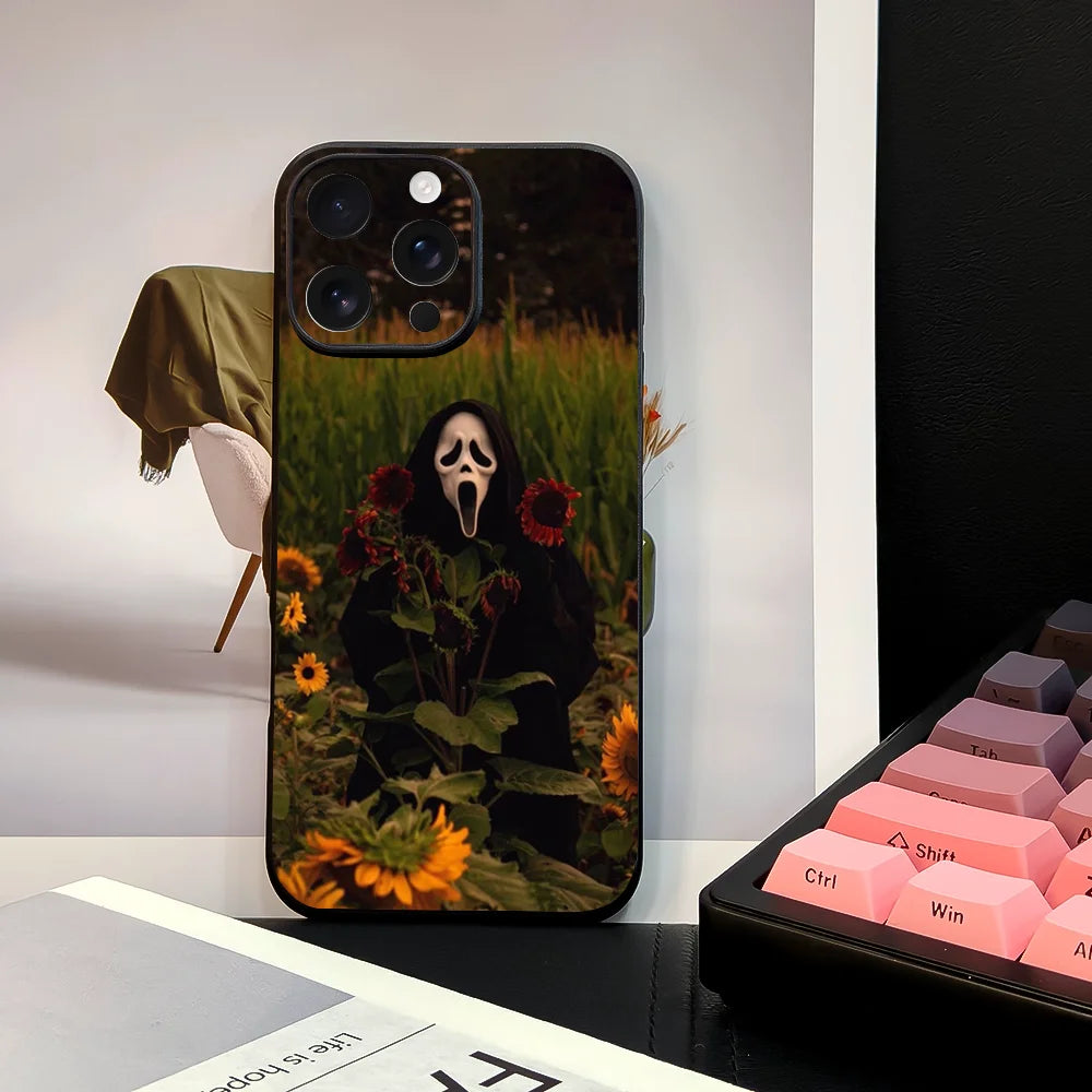 Ghost Face Scream Hülle iPhone TPU weich hautfreundlich