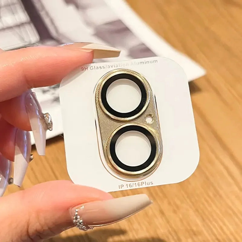 Metall Kamera Glas Schutz für iPhone 17
