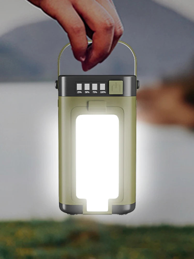 Lanterne Solaire Powerbank Camping LED